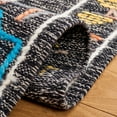 thumbnail image 5 of SAFAVIEH Kilim Francis Geometric Wool Area Rug, Black/Pink, 8' x 10', 5 of 8