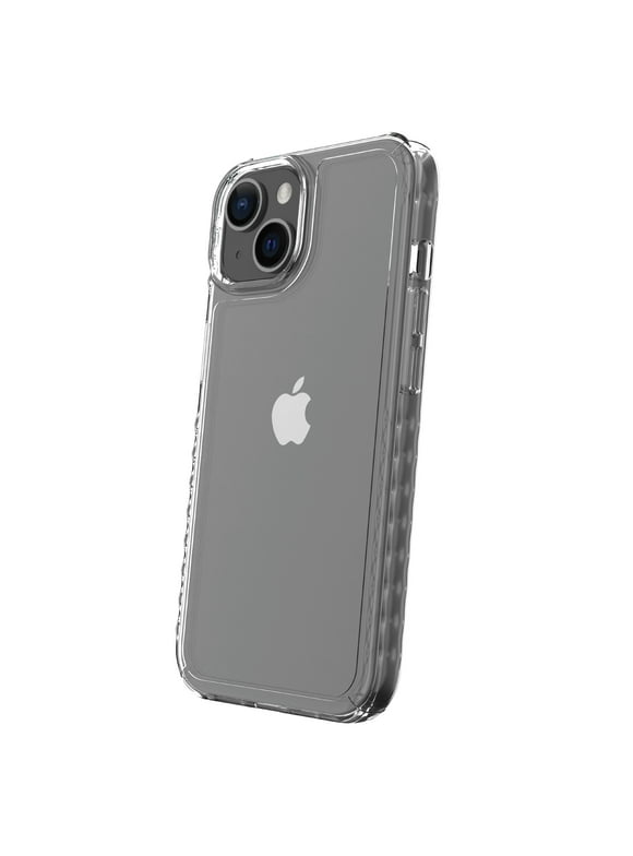 onn. Protective Gel Phone Case for iPhone 15 - Clear