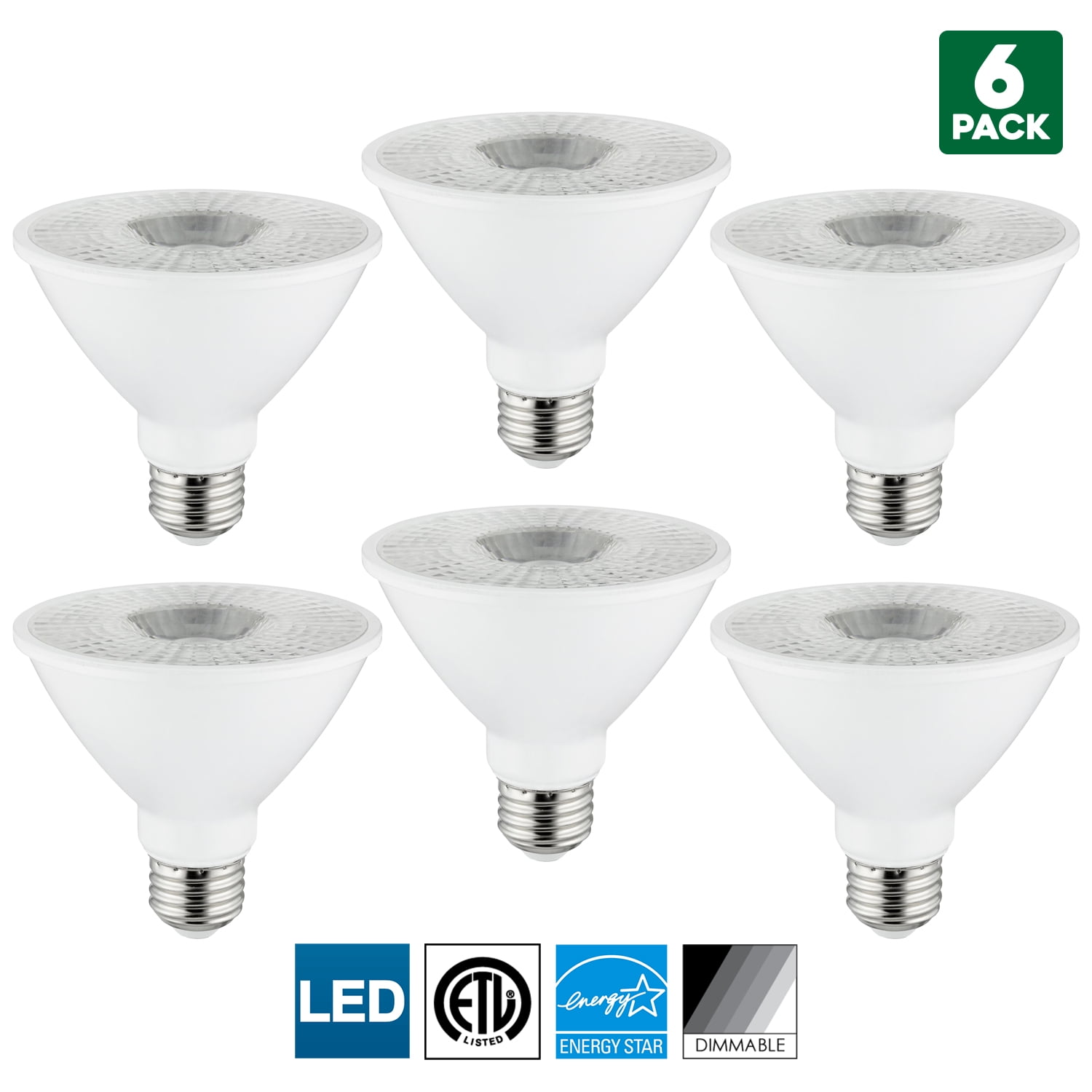 LED Filament G25 Dimmable 4000K Cool White 75w Equivalent SUNLITE 6w 