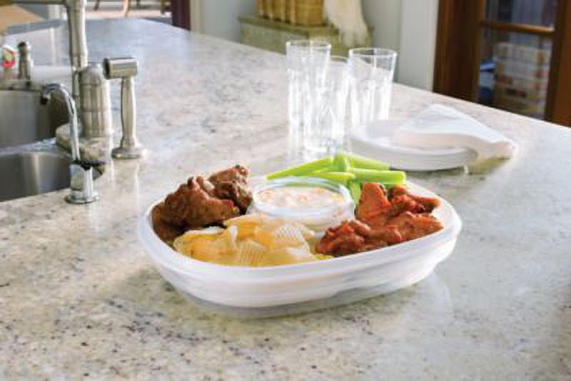 Rubbermaid Inc Party Take Along Platter