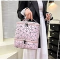 thumbnail image 2 of Estuche Organizador Esmaltes Impermeable Bolsas De Maquillaje Modelo Rosa, 2 of 4
