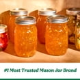 thumbnail image 3 of Limited Edition Ball Sunshine Keepsake Mason Jars, 16 oz. Regular Mouth Glass Jars, Pint Size Mason Canning Jars, 4 Pack, 3 of 8
