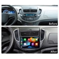 thumbnail image 4 of RoverOne Stéréo Voiture GPS Navigation CarPlay Android Écran Tactile Auto pour Tracker Chevrolet Trax 2014-2018, 4 of 9