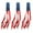3PCS, variant on RuWeoMaa 3 Pack 40 Inch Large American Flag Windsock with Lights 4th of July Decor, Patriotic Fourth of July Outdoor Decor, Red White Blue Star Stripes Hanging Decor Memorial Day Independence Day