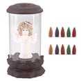 thumbnail image 1 of Cute Shape Backflow Incense Burner Incense Holder Home Office Ornament DecorAngel Type A, 1 of 5
