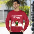 thumbnail image 3 of Christmas Sweatshirt, This Is My Gnome Costume Funny Christmas Sweatshirt, Unique Winter Holiday Sweatshirt, Witty Gnome Lover Gift for Women & Men, 3 of 5