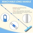 thumbnail image 5 of Sylvtty Stainless Steel Cleaning Brush Pebble Cleaning Brush Patio Pool Stone Tiles Cleaner Outdoor Scrubbing Brush, 5 of 7