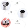 thumbnail image 6 of unbranded  2 Pcs One Way Bearing Single Direction Thrust Rollers Cable Silver, 6 of 8