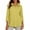 #131-Yellow, variant on Warop Women's 3/4 Sleeve Sweatshirt Fall Winter Casual Lapel Collar Button Pullover Top for Daily Office