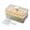 B, variant on One-Press Ice Cube Tray Set with Lid and Storage Bin, 28-Cube Silicone Ice Mold Yellow, Clear Slow Melting Ice for Cocktails Whiskey, Includes Ice Scoop, Stackable, 7.5"