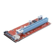 6 Sets 15 Pin PCI-E Express 1x To 16x Extend Cord Portable BTC Riser Card
