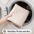 thumbnail image 5 of Enyhom Bathroom Rugs Sets of 3, Absorbent Bath Mat Non Slip Washable Bath Floor Rugs, Beige, 5 of 7