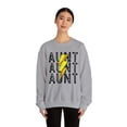 thumbnail image 3 of Softball Aunt Sweatshirt, Gifts, Crewneck, 3 of 7