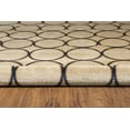 thumbnail image 4 of Linon Home Décor Elegance Area Rug Collection, Beige and Navy, 5' x 7.25', 4 of 6