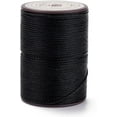 thumbnail image 1 of 1 rollo de 54,68 yardas (50 m) de hilo de poliéster encerado de 0,8 mm, hilo para abalorios, hilo redondo de poliéster encerado, cordón para micromacramé, materiales para ensartar, 1 of 3