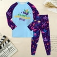 thumbnail image 2 of Huesdet Ensemble pour Tout-Petits Garçons et Filles Pantalon Long Régulier à Manches Longues Col Rond Imprimé 3D (2-3 Ans, Bleu Ciel), 2 of 4