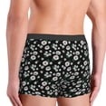 thumbnail image 3 of Uemuo Daisies Flowers Pattern Men's Boxer Briefs,Trunk Anti-Chafing,Comfortable, Durable, and Stylish Underwear-Small, 3 of 9