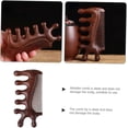 thumbnail image 3 of Wooden Scalp Massager Wide Tooth Comb for Easy Hair Detangling and Relaxing Hair Care, 3 of 4