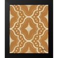 thumbnail image 2 of Penner, Janelle 15x18 Black Modern Framed Museum Art Print Titled - Blue Botanical Pattern IVC, 2 of 5
