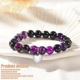 thumbnail image 2 of Bracelets for Girls, Natural Stone Girls Bracelets with blessing message card, Perfect Christmas Birthday Gifts for Daughter, Granddaughter, Niece, Daughter-in-Law, 2 of 5