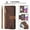 Brown, variant on SaniMore for Motorola Moto G Stylus 5G 6.8" 2022 Wallet Case, [Removeable Wrist Strap][Zipper Cash Pocket + Card Slots] Flip Kickstand Full Protective Magnetic Closure Retro Cover, Brown