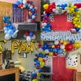 thumbnail image 4 of Red Yellow Blue Balloons Puppy Dog Paw Print Balloon 60pcs 12inch Latex Helium Balloon Royal Blue Red Yellow Balloons for Kids Birthday Party Decorations, 4 of 12