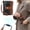 B, variant on 1Pc Clearance Sale! PU Leather Small RFID Blocking Wallet, Trifold Compact Card Holder with Zipper (One Size, A)