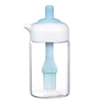 thumbnail image 1 of Soidarity Botella de aceite con cepillo sellado contra el polvo para verter fácilmente Juego de cepillos cuentagotas de aceite con botella de Kits de desorden para acampar azul, 1 of 6