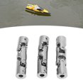 thumbnail image 3 of 5mm To 5mm Shaft Coupler, Replacement Steel Rotatable Electroplating Process 5mm To 5mm U Joint  for RC Model Car, 3 of 8