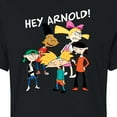 thumbnail image 3 of Hey Arnold! - Group Shot - Juniors Cropped Cotton Blend T-Shirt, 3 of 5