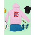 thumbnail image 3 of Happy 4Th Of July 15Th July Hoodie Juniors -Image by Shutterstock,  Medium, 3 of 4