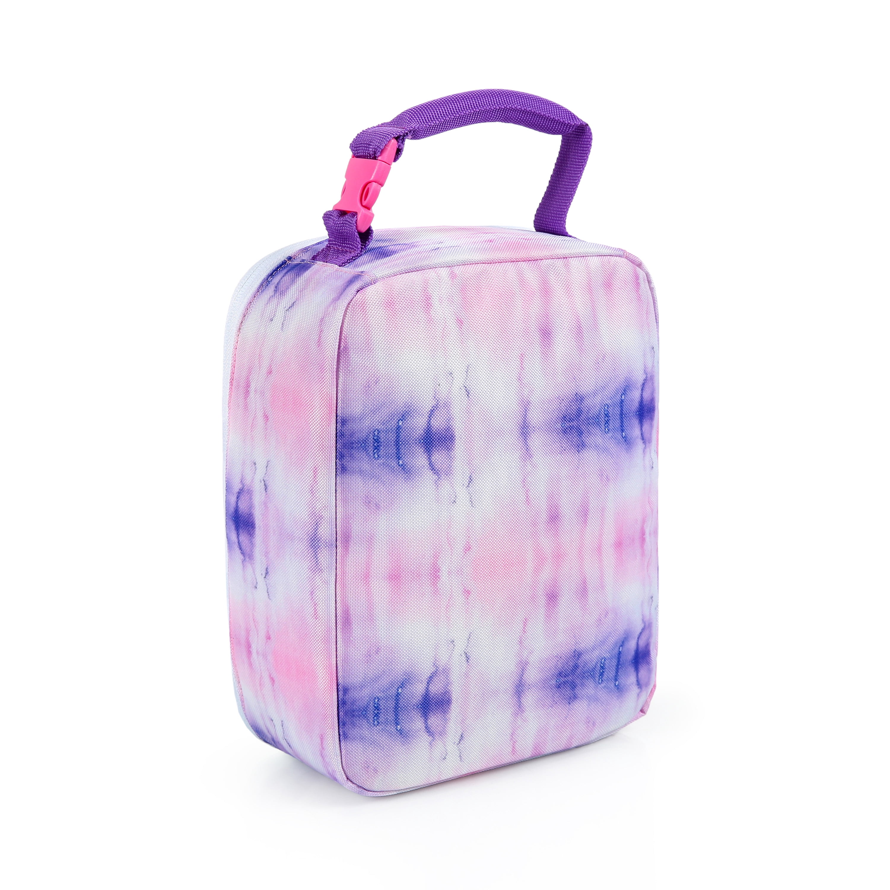 Arctic Zone Kids Classics Utility Reusable Lunch Box with Microban Lining and Ice Pack, Tie Dye