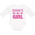 thumbnail image 3 of Inktastic Nana's Girl Grandchild Girls Long Sleeve Baby Bodysuit, 3 of 5
