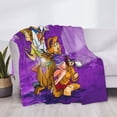 thumbnail image 6 of Lsque Scooby-Doo Print Flannel Throw Blanket, Ultra-soft Blanket for Bed, Couch, Car, Hypoallergenic Anti-pilling blanket-50"x40", 6 of 8