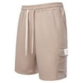 thumbnail image 4 of Caqnni Men's Casual Shorts Relaxed Fit Sport Casual Shorts Jogger Shorts Outdoor Trousers with Pockets Summer Beach Jogging Leisure M-2XL (Khaki,XXL), 4 of 6