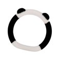 thumbnail image 2 of Nishiyuenyi Generic Car Steering Wheel Cover, Steering Wheel Protector Cover, Decorative Car D Shape Black White, 2 of 9