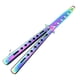 thumbnail image 2 of Cuchillo de mariposa plegable para principiantes herramienta de entrenamiento para peinar Ehuebsd el cabello entrenador de supervivencia Transformable Romo Balisong, 2 of 8