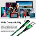 thumbnail image 6 of Charging Cable 6ft,Type C Charger 4PACK HopePow Right Angle Usb C to Usb A Cable 6ft 90 Degree Usb Cable High Speed Android Phone Charger Cord Type C Fast Charging, 6 of 7