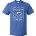 thumbnail image 3 of Inktastic Limited Edition 1972 One of a Kind T-Shirt, 3 of 5