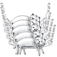 thumbnail image 1 of Collar de Gatito Dormido CatNeck01 5 Pzas Collar Gato/Dormido Gris Metal. High Monaco MXTNG-005, 1 of 1