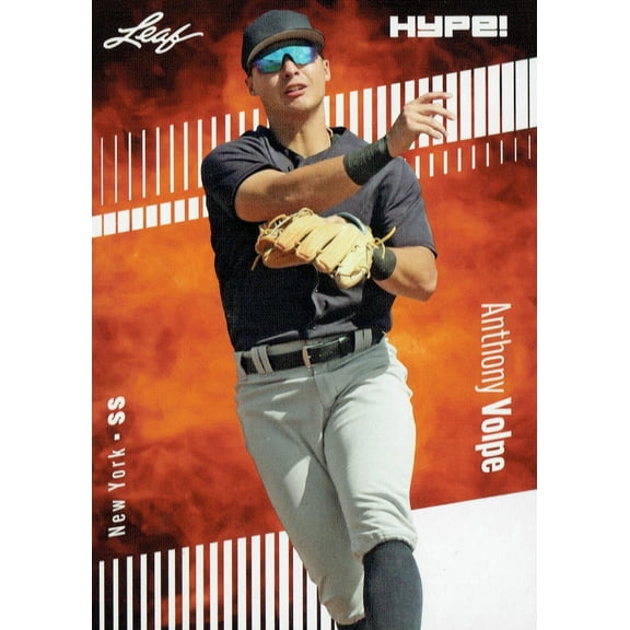 Mint Anthony Volpe 2023 Leaf HYPE! #101 Just 5000 Ever Made! NY Yankees Rookie Card