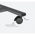 thumbnail image 6 of Adjustable Bedside Laptop Desk with Mouse Pad on Wheels, Adjustable Overbed Table,Rolling Computer Stand,Hospital and Home Use-Log Grey, 6 of 13