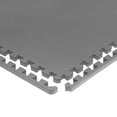 thumbnail image 3 of BalanceFrom 1/2 In. Extra Thick Puzzle Exercise Mat with EVA Foam Interlocking Tiles for MMA, Gymnastics and Home Gym Protective Flooring, 24 Square Feet, 3 of 4