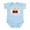 Sky Blue, variant on CafePress - I Love My Venezuelan Dad Infant Bodysuit - Baby Light Bodysuit, Size Newborn - 24 Months