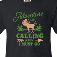 thumbnail image 4 of Inktastic Vintage Adventure is Calling and I Must Go with Moose Youth T-Shirt, 4 of 5
