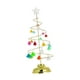 thumbnail image 3 of Árbol de Navidad con adorno de estrella brillante, funciona con pilas, acrílico y metal. 26 cm alto, 3 of 7