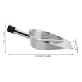 thumbnail image 2 of OUNONA Recogedor Portátil De Acero Inoxidable Para Basuras Y Polvo Ideal Para Hogar Y Cocina, 2 of 8