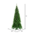thumbnail image 2 of Vickerman 10' Tinsel Green Fir Slim Artificial Christmas Tree, Unlit, 2 of 2
