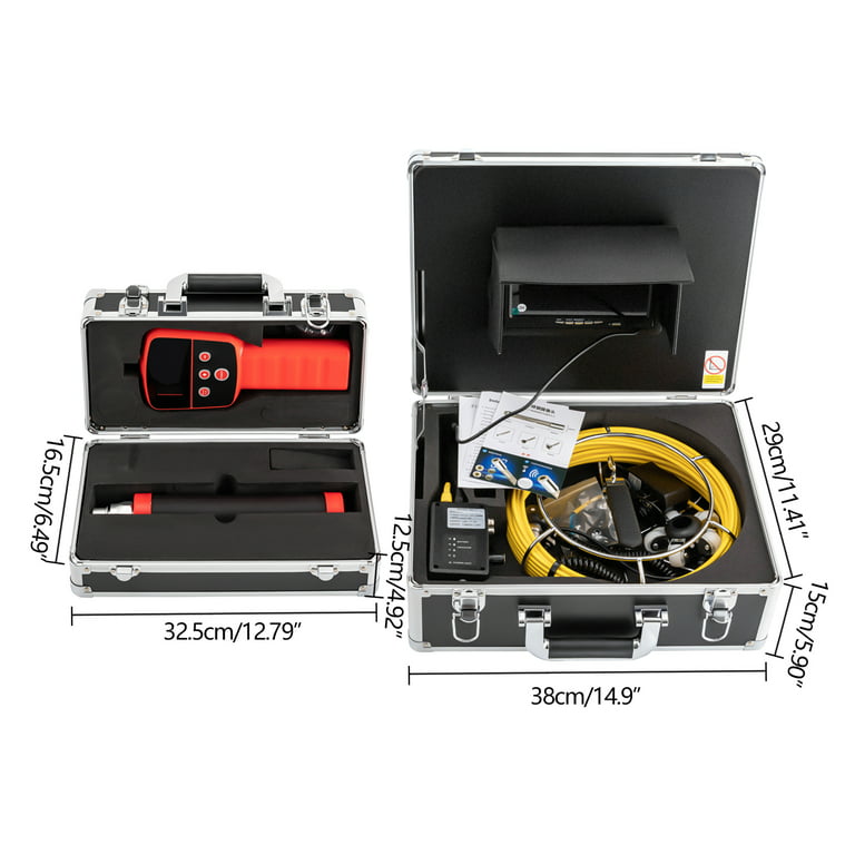 20m Waterproof Video Sewer Drain Pipe Inspection Camera for Plumbing -  China Pipe Camera, Sewer Camera System