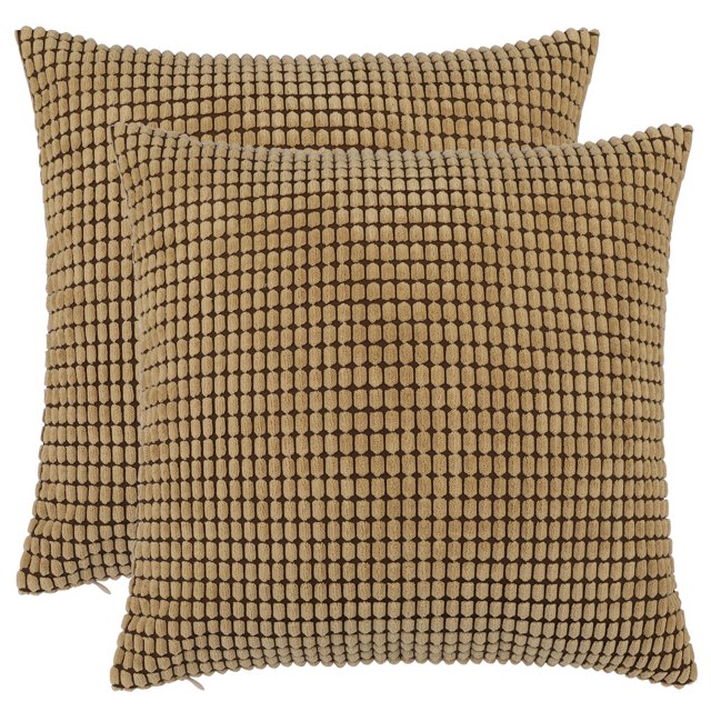 Unique Bargains Housse de Coussin Ensemble de 2